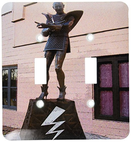 3dRose lsp_49574_2 Embassy Theatre Statue Home of Rocky Horror Picture Show in Hamilton, New Zealand Toggle switch