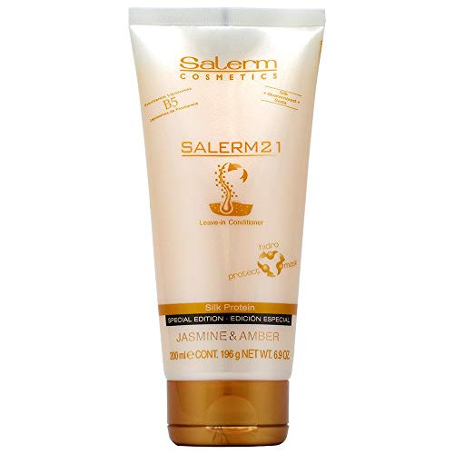 Salerm 21 Leave in Conditioner Jasmine   Amber 6 9 OZ  200 ml