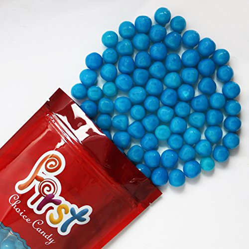 Blue Raspberry Fruit Sours Chewy Candy Balls 2LB Bag