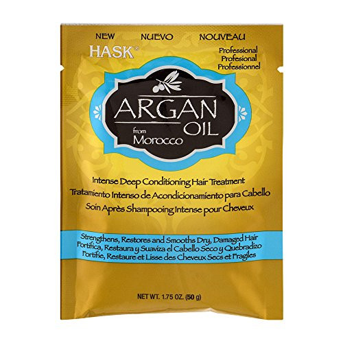 Hask Argan Oil From Morocco Repairing Deep Conditioner Hair Treatment 1 75 oz Pack of 4 Hask Argan Oil From Morocco Repairing Deep Conditioner Hair Treatment 1 75 oz Pack of 4