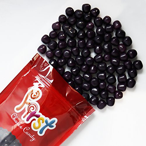 Purple Grape Fruit Sours Chewy Candy Balls 2 LB Bag