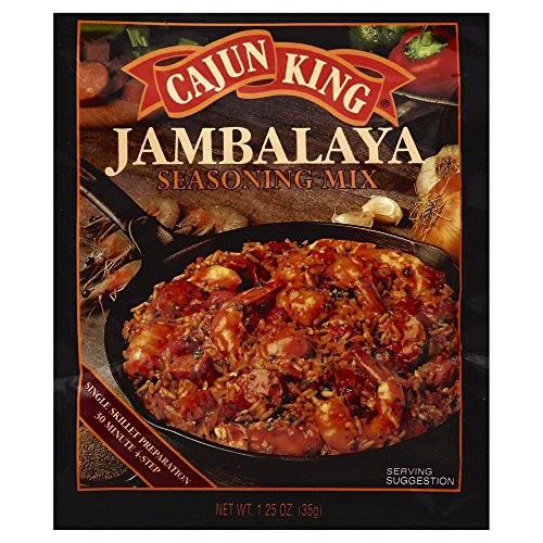 Cajun King Seasoning Mix Jambalaya 1 25 OZ Pack of 3 Cajun King Seasoning Mix Jambalaya 1 25 OZ Pack of 3