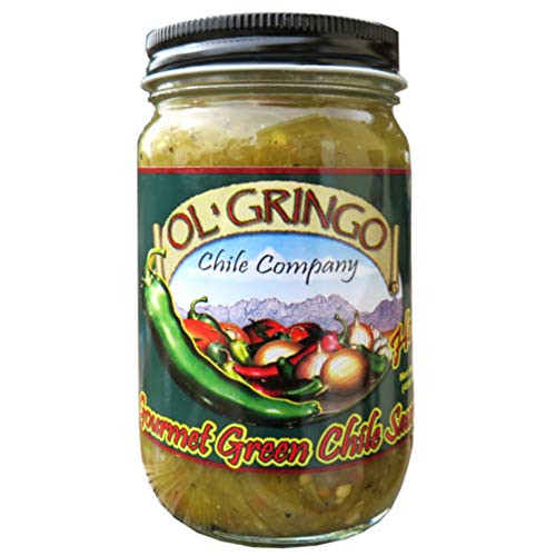 Ol Gringo Chile Company  Green Chile Sauce Hot  16 Ounce
