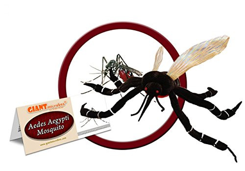 GIANTmicrobes Aedes Mosquito (Aedes aegypti) Plush Toy