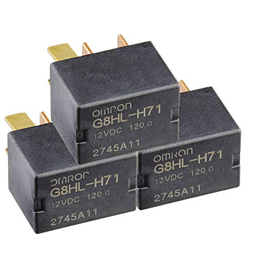 3 Pack G8HL H71 AC and Starter Relay 39794 SDA A03 39794 SDA A05 Compatible for Crosstour CR V CR Z Element Insight Odyssey Pilot Acura TL TSX MDX