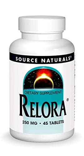 Source Naturals Relora for Stress Relief  Support Weight Management with Balance   45 Tablets