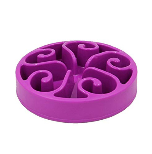 Foir Anti Gulping Fun Feeder Slow Feed Interactive Bloat Stop Dog Bowls pet Slow Feeder Dog Bowls Purple Large Foir Anti Gulping Fun Feeder Slow Feed Interactive Bloat Stop Dog Bowls pet Slow Feeder Dog Bowls Purple Large