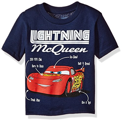 Disney baby boys Lightning Mcqueen Short Sleeve T shirt T Shirt Navy 4T US Disney baby boys Lightning Mcqueen Short Sleeve T shirt T Shirt Navy 4T US