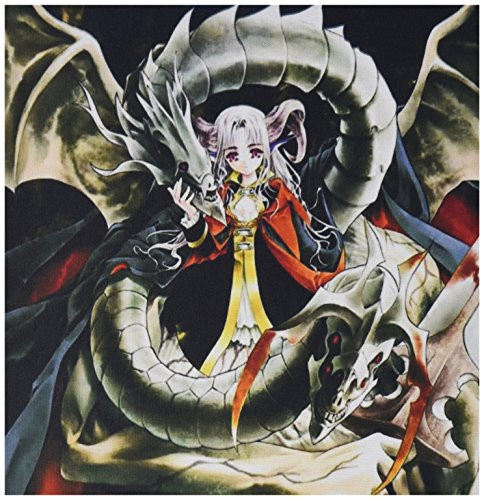 3dRose LLC 8 X 8 X 0.25 Inches Anime N Dragon Mouse Pad (mp_109438_1)