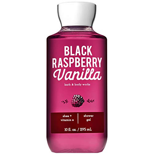 Bath and Body Works BLACK RASPBERRY VANILLA Shower Gel 10 Fluid Ounce  2019 Edition