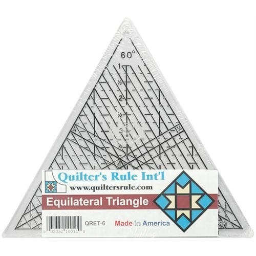 Quilter s Equilateral Triangle Ruler 6 Inches  60 Degrees