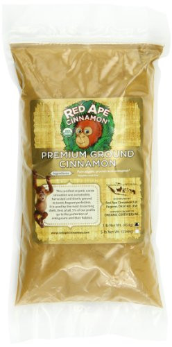 Red Ape Cinnamon Premium Organic Ground Cinnamon  1 Pound
