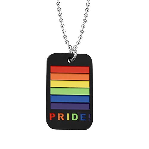 CENWA LGBT Gay Pride Rainbow Dog Tag Necklace Keychain LGBT Lesbian Jewelry Gift For Men Women necklace CENWA LGBT Gay Pride Rainbow Dog Tag Necklace Keychain LGBT Lesbian Jewelry Gift For Men Women necklace