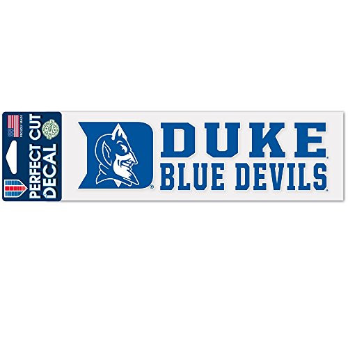 WinCraft Duke Blue Devils Perfect Cut 3 x10  Decal