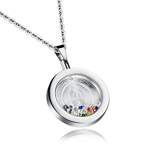 Mishow Stainless Steel Rhinestone Our 
