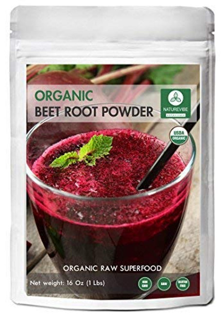 Organic Beet Root Powder 1 lb by Naturevibe Botanicals Raw Non GMO Nitric Oxide Booster Boost Stamina and Increases Energy Packaging May Vary Organic Beet Root Powder 1 lb by Naturevibe Botanicals Raw Non GMO Nitric Oxide Booster Boost Stamina and Increases Energy Packaging May Vary