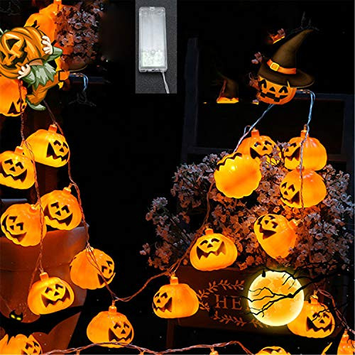 TXCAO3 Halloween String Lights 20 LEDs 10ft Battery Operated String Lights Halloween Decorations Outdoor Indoor Halloween Party Supplies Pumpkin 1 TXCAO3 Halloween String Lights 20 LEDs 10ft Battery Operated String Lights Halloween Decorations Outdoor Indoor Halloween Party Supplies Pumpkin 1