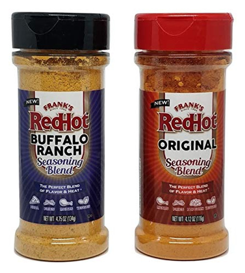 Frank s RedHot Seasoning Set Frank s RedHot Original and Buffalo Ranch Set of 2 Frank s RedHot Seasoning Blends Frank s RedHot Seasoning Set Frank s RedHot Original and Buffalo Ranch Set of 2 Frank s RedHot Seasoning Blends