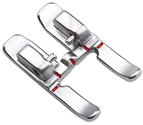 ZIGZAGSTORM 820213096 9mm Snap On Open Toe Applique Presser Foot for Pfaff Group F  G  J  K Sewing Machine 820213 096   820213096