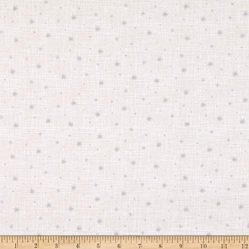 Northcott Winterland Snowflakes Cream Quilt Fabric By The Yard