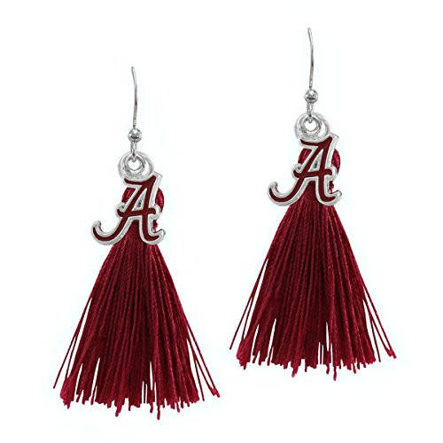 SANDOL Alabama Crimson Tide Tassel Earrings
