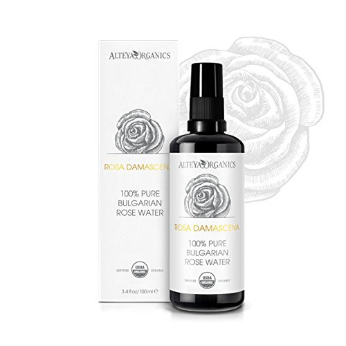 Alteya USDA Organic Bulgarian Rose Water 3 4 Fl Oz Miron Glass Spray
