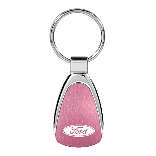 Au Tomotive Gold  INC  Ford Keychain   Keyring   Pink Teardrop