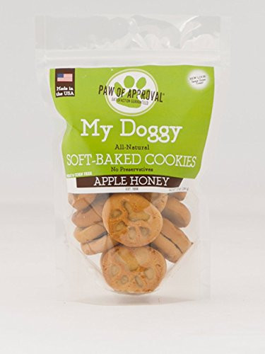 My Doggy Soft Baked Cookies Dog Treats   10 Ounces  Apple Honey