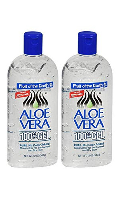 Fruit Of The Earth Fruit Of The Earth Aloe Vera 100 Gel 12 oz Pack of 2 Fruit Of The Earth Fruit Of The Earth Aloe Vera 100 Gel 12 oz Pack of 2