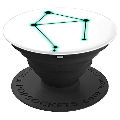 Cool Libra Star Sign Constellation Zodiac Astrology Design PopSockets Grip and Stand for Phones and Tablets