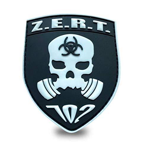 Morton Home Zombie Outbreak Response Team Patch (White)