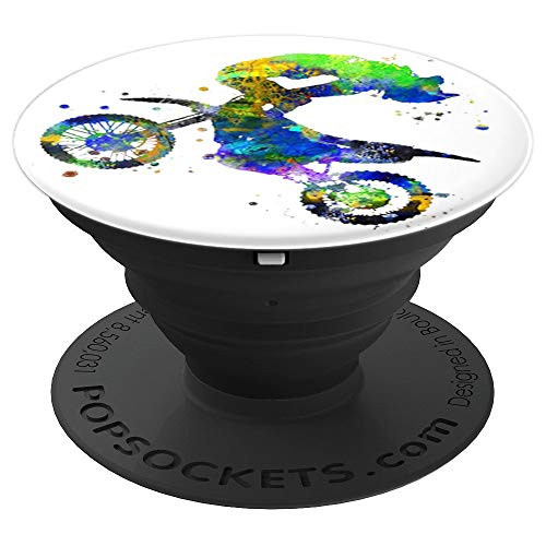 Cool Motocross Dirt Bike Design Supercross MX Gift on White PopSockets Grip and Stand for Phones and Tablets Cool Motocross Dirt Bike Design Supercross MX Gift on White PopSockets Grip and Stand for Phones and Tablets