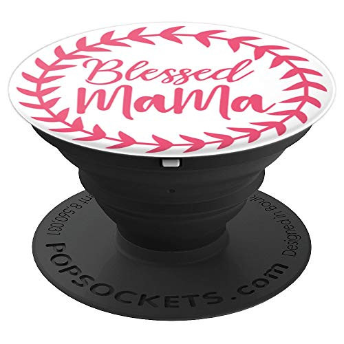 Cute Blessed Mama Design Saying Mom Wife Gift on White PopSockets Grip and Stand for Phones and Tablets Cute Blessed Mama Design Saying Mom Wife Gift on White PopSockets Grip and Stand for Phones and Tablets