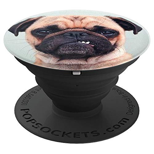 Cute Angry Pug Face Design For Pug Lovers on Cream PopSockets Grip and Stand for Phones and Tablets Cute Angry Pug Face Design For Pug Lovers on Cream PopSockets Grip and Stand for Phones and Tablets