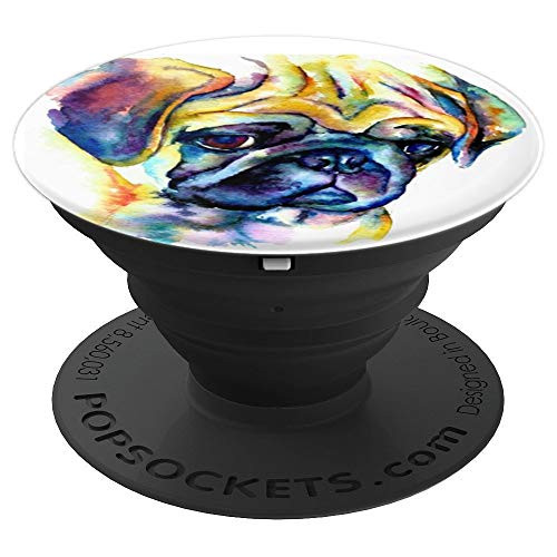Cute Pug Sketch Art Design For Pug Lovers on White PopSockets Grip and Stand for Phones and Tablets Cute Pug Sketch Art Design For Pug Lovers on White PopSockets Grip and Stand for Phones and Tablets