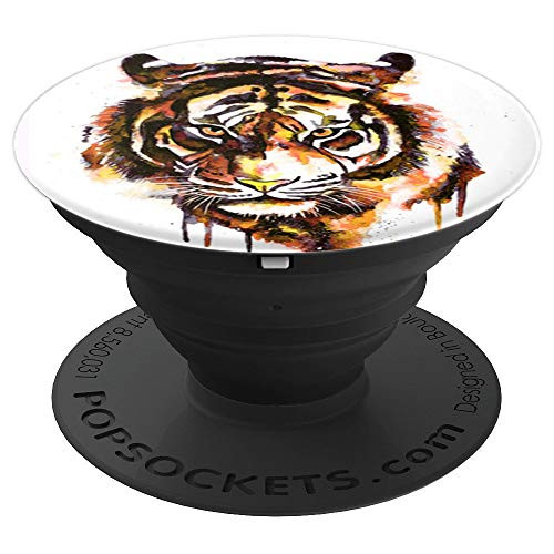 Cool Tiger Face Paint Drip Design Perfect Big Cat Lover Gift PopSockets Grip and Stand for Phones and Tablets Cool Tiger Face Paint Drip Design Perfect Big Cat Lover Gift PopSockets Grip and Stand for Phones and Tablets