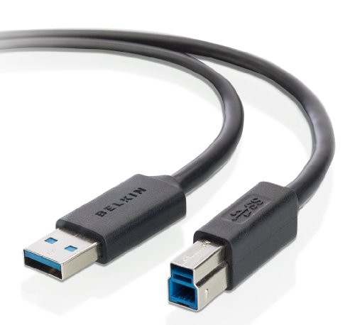 Belkin SuperSpeed USB 3 0 Cable  Black  10 feet
