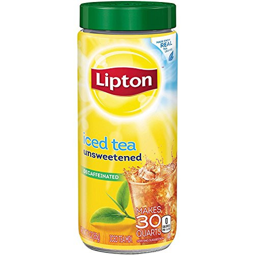 Lipton Unsweetened Decaffeinated Instant Tea Mix  30 Quarts