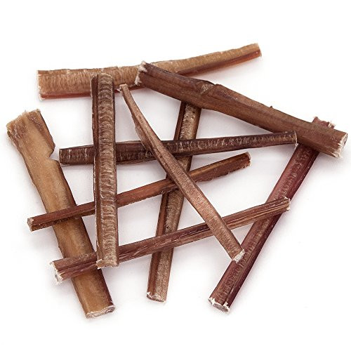 GigaBite 6 Inch Slim Odor Free Bully Sticks  10 Pack   USDA   FDA Certified All Natural  Free Range Beef Pizzle Dog Treat  By Best Pet Supplies