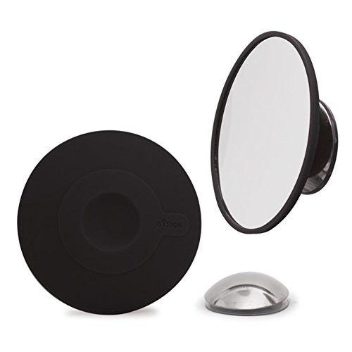 Bosign Cosmetic Mirror 15 x Magnification with Magnetic Extension Bar, Black