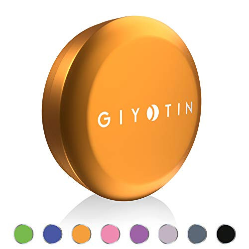 giyotin Containers Jar Case Storage Transport I ø55x23mm 100 Water Smell UV Proof I Aircraft Grade Alumnium I ø 2 2inch  Majesty Yellow