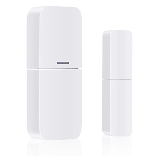 Wireless Windows Doors Sensor  Work with Any 433MHz Home Security Alarm System for Home and Business  2 Pack