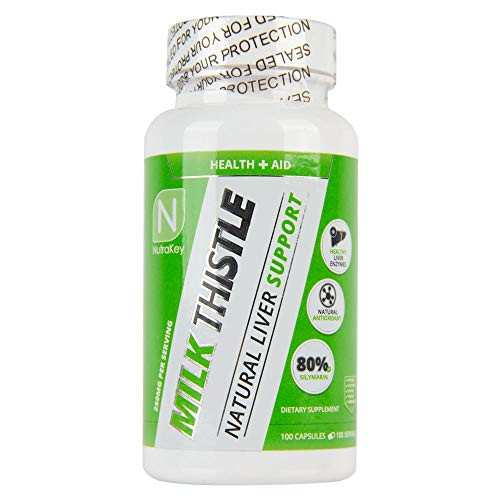 NutraKey Milk Thistle Capsules  100 Count