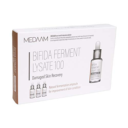 MEDAAM  Bifida Ferment Lysate 100 Facial Recovery Ampoule   Natural Fermentation Ampoule for Improvement of Skin Condition  Premium Quality Recovery Serum  10ml×3EA
