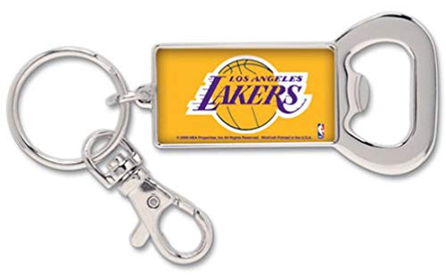 Los Angeles LA Lakers Key Ring Bottle Opener  Key Chain