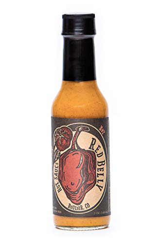 Red Belly Hot Sauce  smoky    Cobanero Pepper Red Hot Sauce   Amazing Taco Sauce Bursting with a Smoky Tangy Flavor   5 2oz Craft Red Hot Sauce 