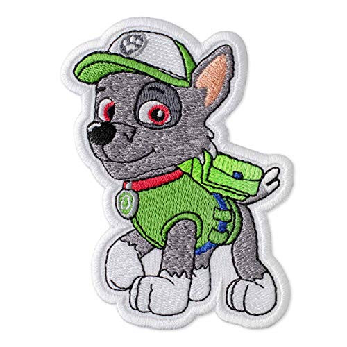 PAW Patrol Rocky Embroidered Patch Iron On 3 2 x 3 9 PAW Patrol Rocky Embroidered Patch Iron On 3 2 x 3 9