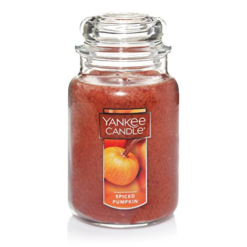 Yankee Candle Large Jar Candle, Spiced Pumpkin