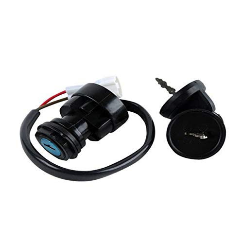 Amhousejoy Ignition Key Switch for Yamaha Raptor 700 YFM700 2006 2007 2008 ATV