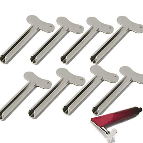 8 Pack Toothpaste Squeezer Metal Tube Squeezer Tube Winder Economical to Save Toothpaste Creams Paint Squeezer Roller Roller Squeezer Tube Squeezer Tool 8 Pack Toothpaste Squeezer Metal Tube Squeezer Tube Winder Economical to Save Toothpaste Creams Paint Squeezer Roller Roller Squeezer Tube Squeezer Tool